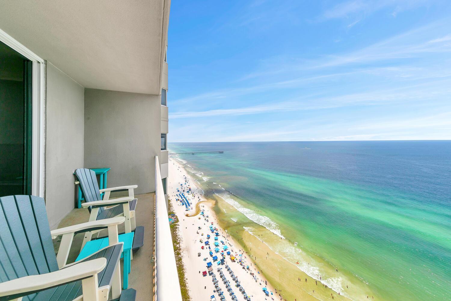 Tidewater 2804 Lägenhet Panama City Beach Exteriör bild
